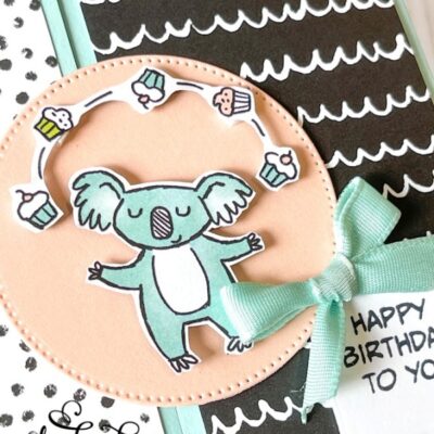 “Happy Birthday to You” Koala Card with the Zany Zoo Stamp Set