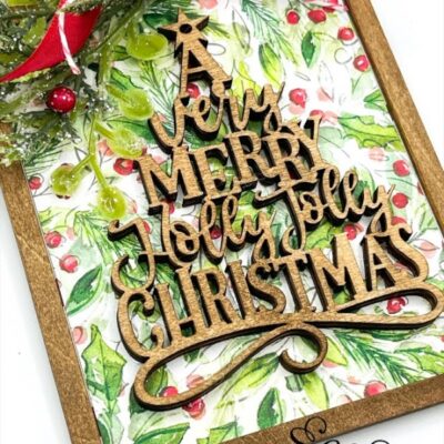 “Joy of Christmas” Christmas Tree Ornament