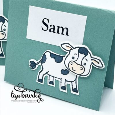Cutest Cow Name Place Cards