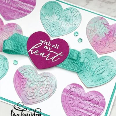 Adoring Hearts Anniversary Card