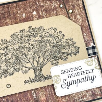 Loveliest Tree Sympathy Card