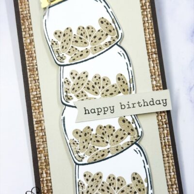 Sweet Jar Cookie Stack Card