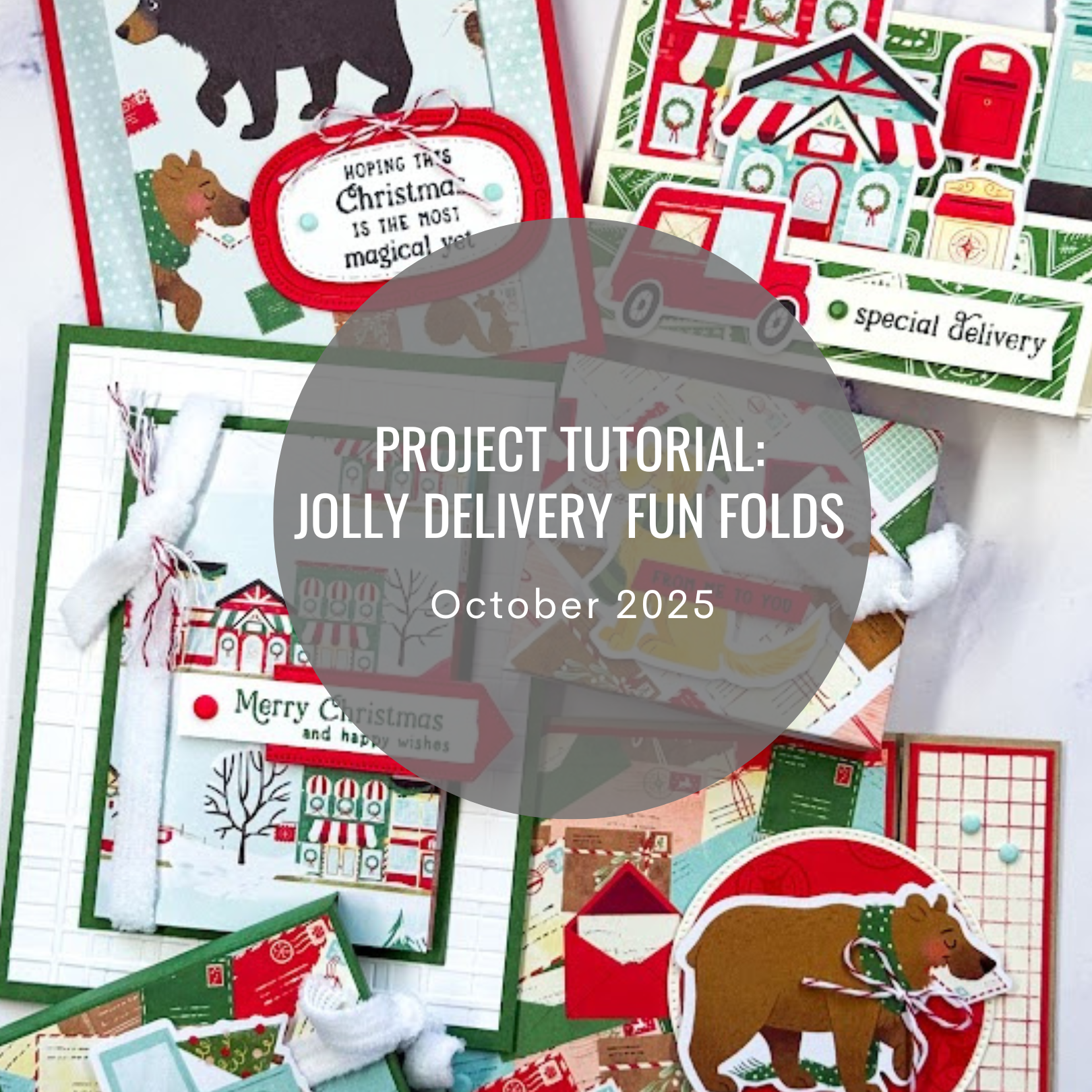 Jolly Delivery Fun Fold Project Tutorial