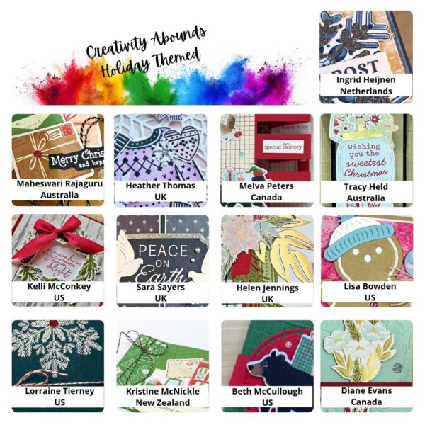 Holiday Theme - Creativity Abounds Mega Tutorial Pack (Oct2025)