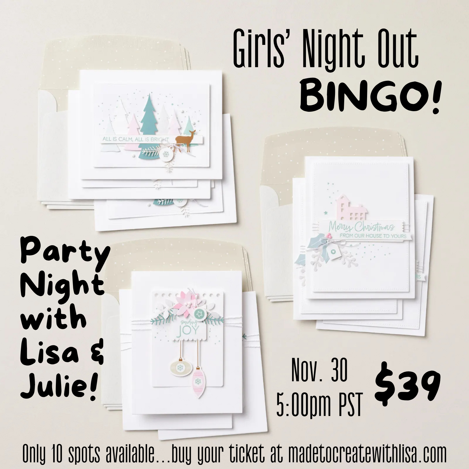 Girls' Night Out BINGO!