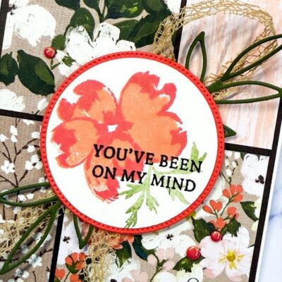 Petals of Beauty Four Square Card