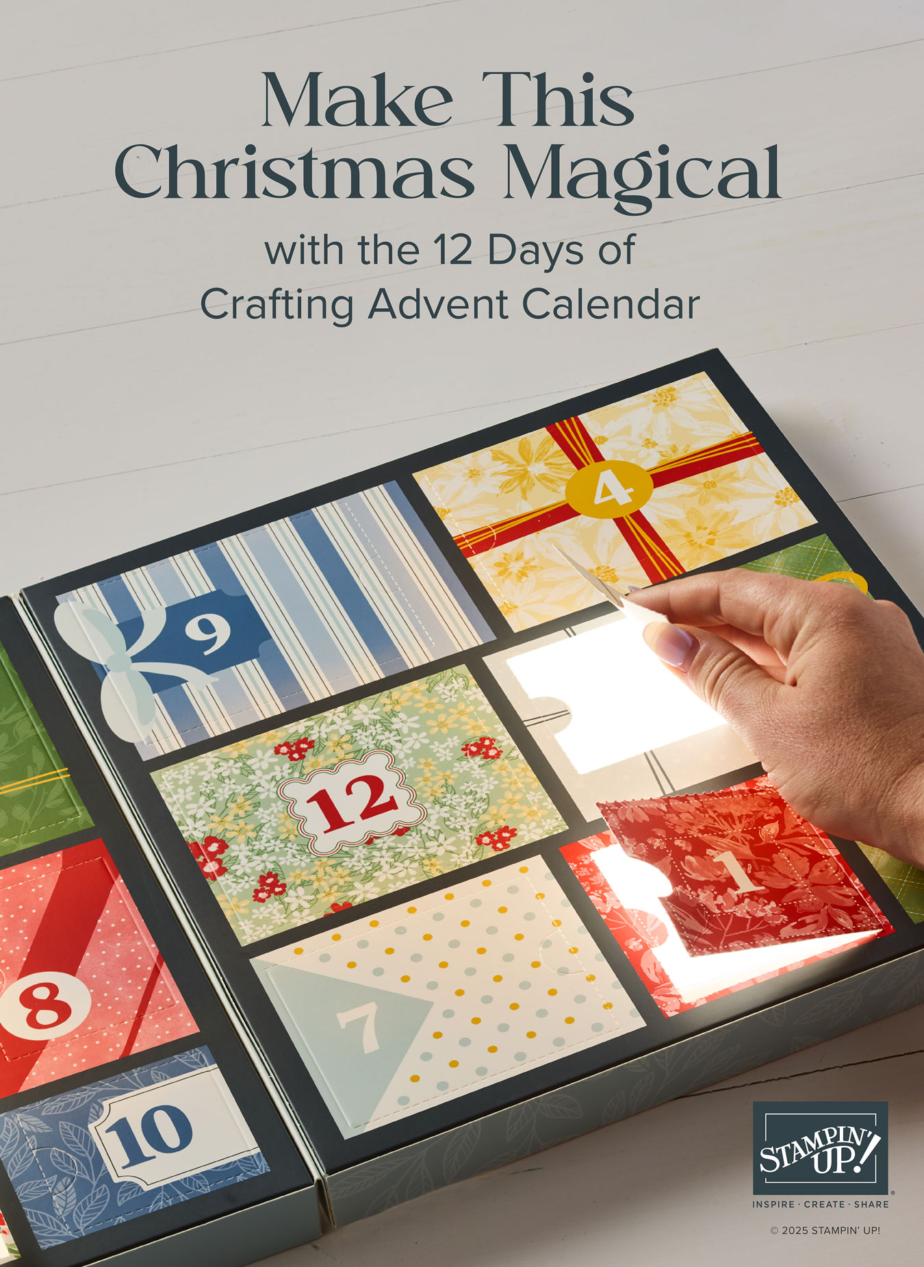 *TUTORIAL ONLY* 2025 Stampin' Up! Advent Calendar Projects