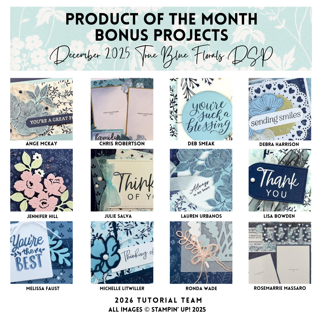 *TUTORIAL ONLY* December 2025 Product of the Month Mega Tutorial