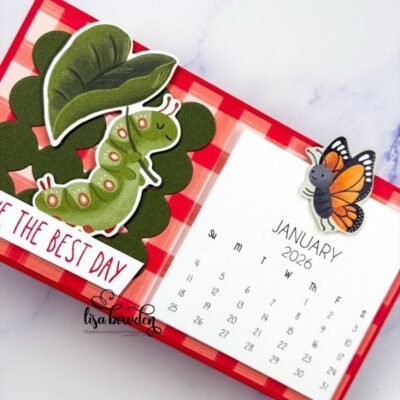 Sweet Bugs 2026 Desk Calendar