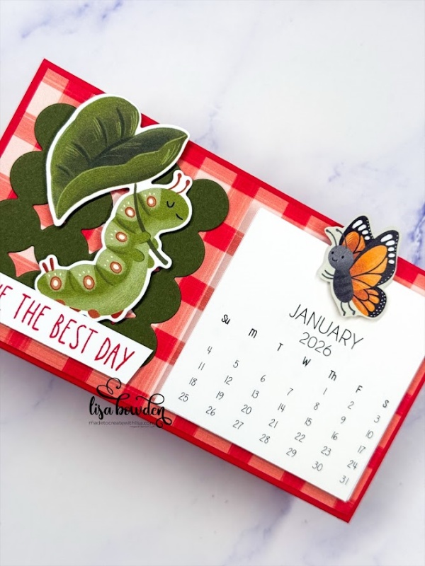 Sweet Bugs 2026 Desk Calendar - Made to Create with Lisa