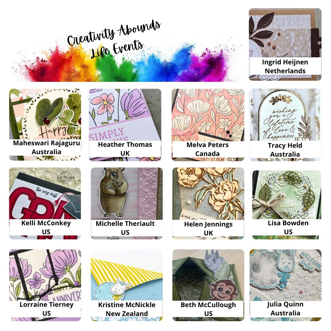 Life Events Theme - Creativity Abounds Mega Tutorial Pack (Mar2026)