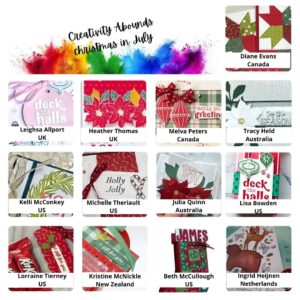 Christmas in July Theme - Creativity Abounds Mega Tutorial Pack (July2026)