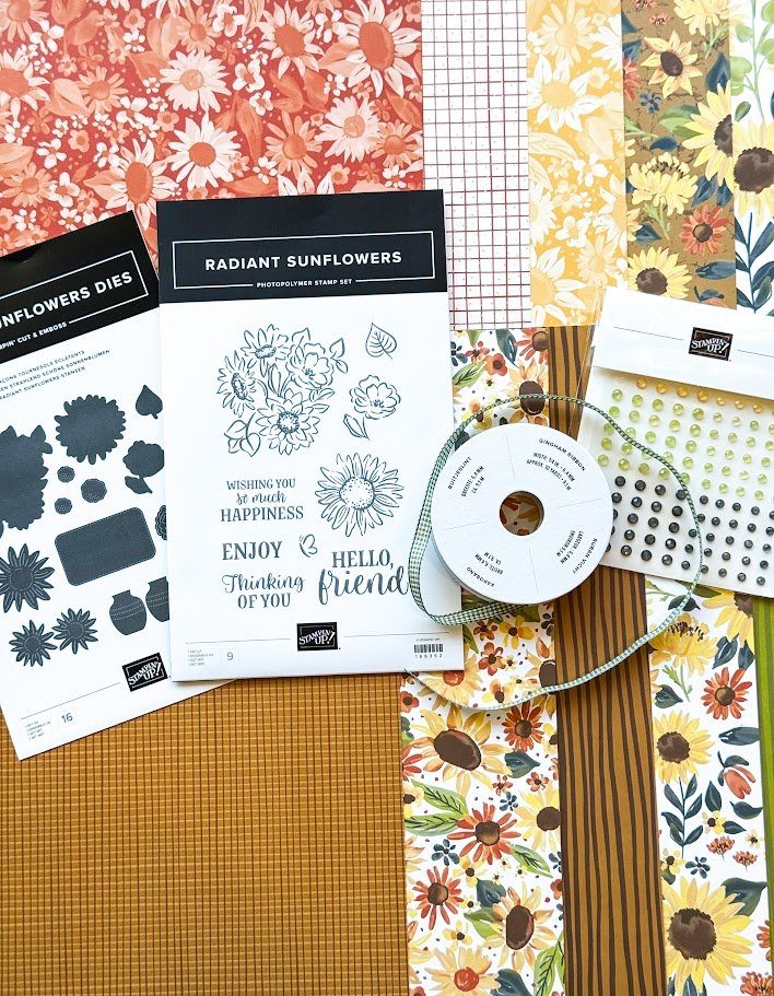 *TUTORIAL ONLY* Sunflower Fields Craft Along - Image 3