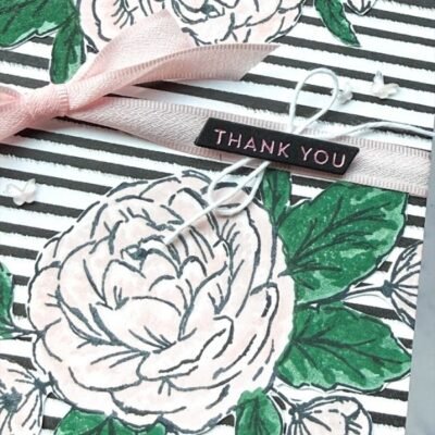 Sweetly Sentimental Floral Foil Card