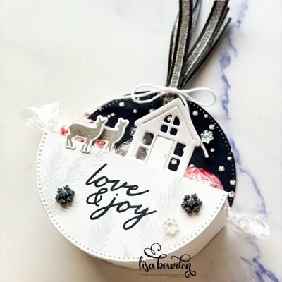 Home for Christmas Candy Ornament