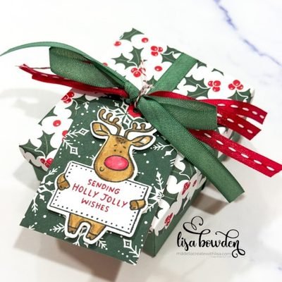 Christmas Crew Scalloped Blooms Box